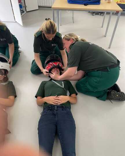 Used motorcycle kit donations image